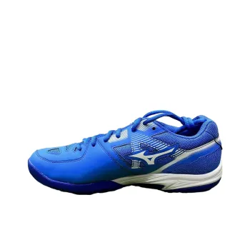 Mizuno SKY Plus 2 Anti Slip And Wear Resistant Breathable Low Top Badminton Shoes Unisex Blue White
