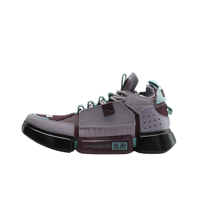 PFW X LiNing Ace Men's Shoes - Purple-0
