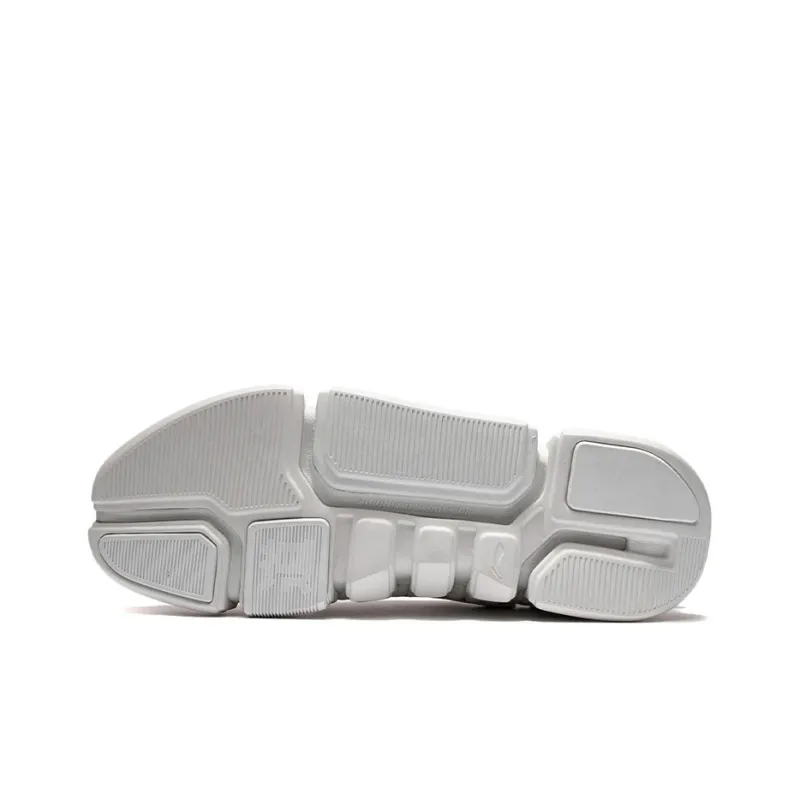 LiNing Essence 2 ACE Anti Slip Wear Resistant Mid Top Basketball Shoes Frost White-5