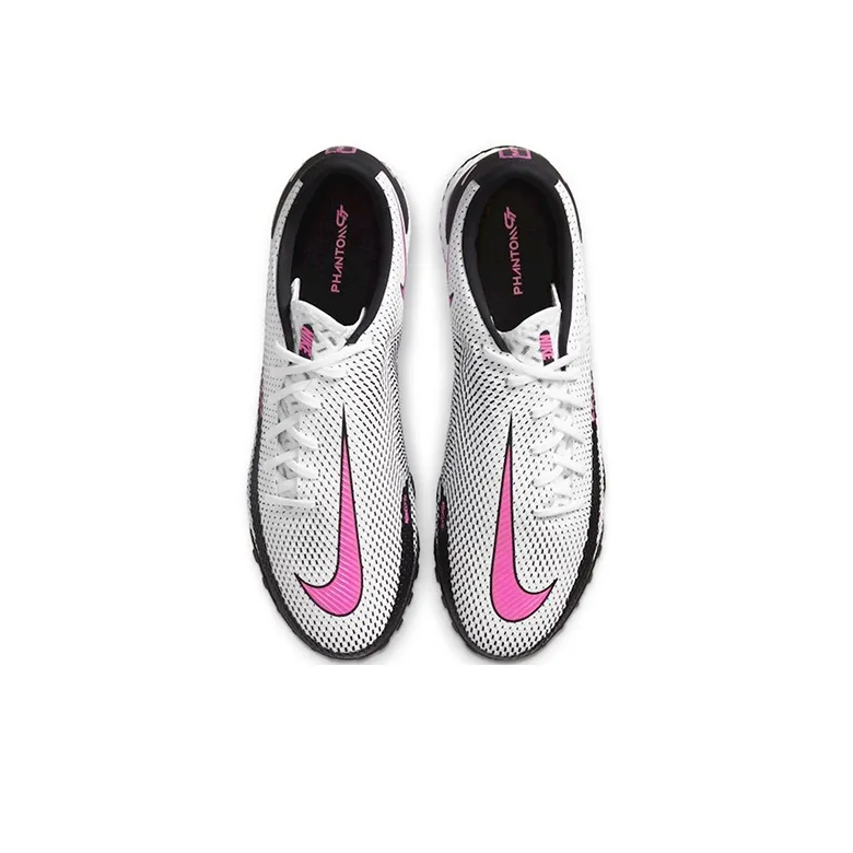 Nike React Phantom Gt Pro Tf White Black Pink Blast-3