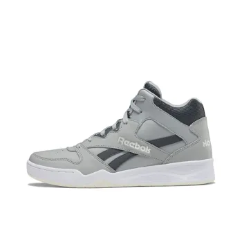 Reebok Royal BB4500 2 Wear-Resistant Mid-Top Vintage Basketball Shoes Men's Cool Gray Black