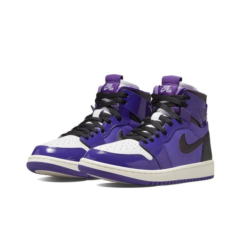 Jordan 1 High Zoom Air Cmft Purple Patent Women's-2