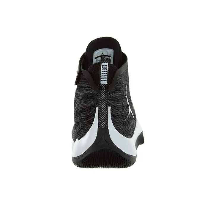 Jordan Fly Unlimited Cushioned Slip-Resistant High-Top Vintage Basketball Shoes Unisex White Black-4