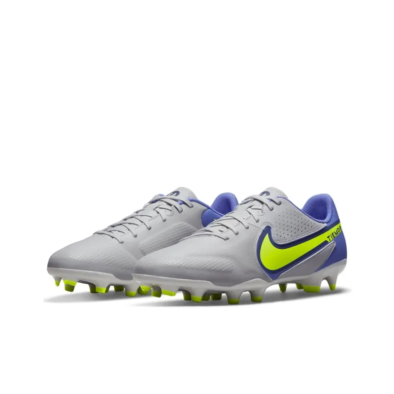Nike Legend 9 Academy FG 'Grey Fog Sapphire Volt'-2