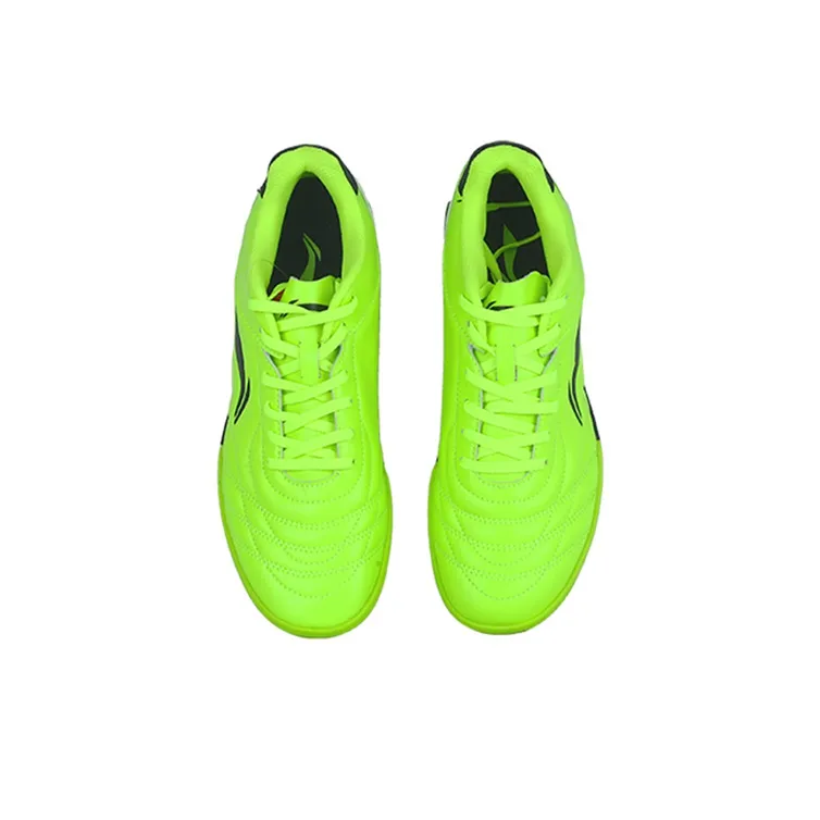 LINING Soccer Shoes Men Low Top Neon Bright Green/New Basic Black-3