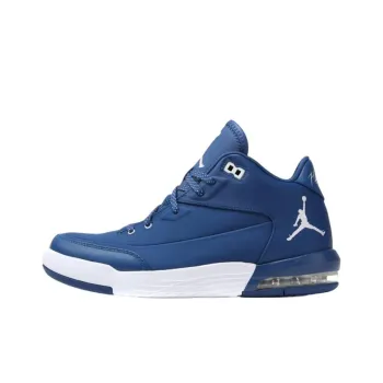 JORDAN Flight Origin 3 Vintage Basketball Shoes Men Mid Top Blue