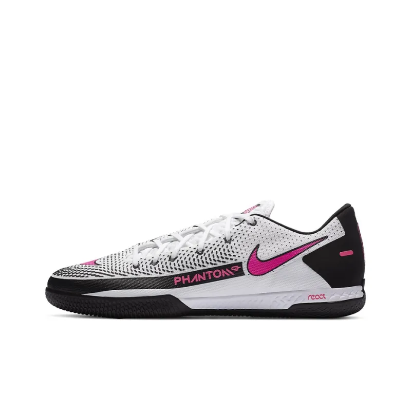 Nike Phantom Gt Pro React Ic 'Black White Pink'-0