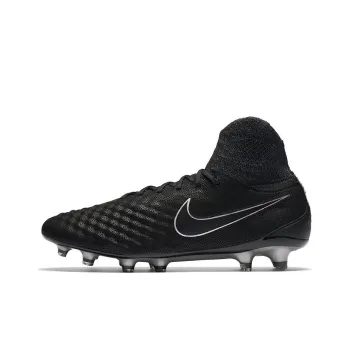 Nike Magista Obra 2 Soccer Shoes Men High-Top Black/Silver