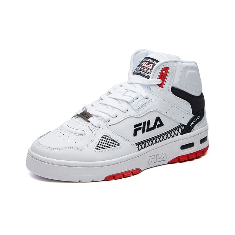 FILA Teratach Mid Top White/Red/Black-1
