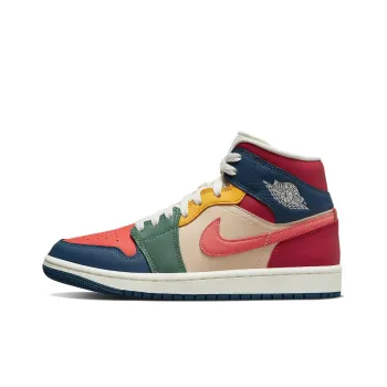 JORDAN 1 Mid Se Multi Color 2022 Women's