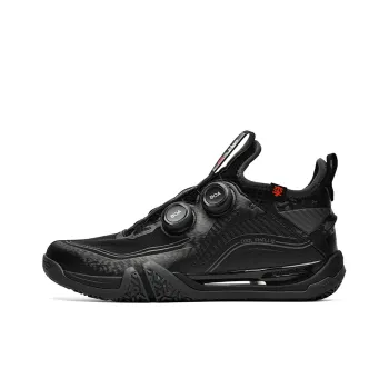 LiNing Ma Mid Top Badminton Shoes Men's Black