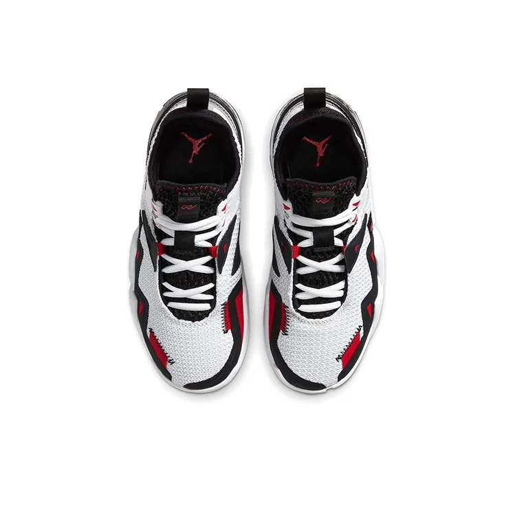 Jordan Westbrook One Take White Black University Red GS-3