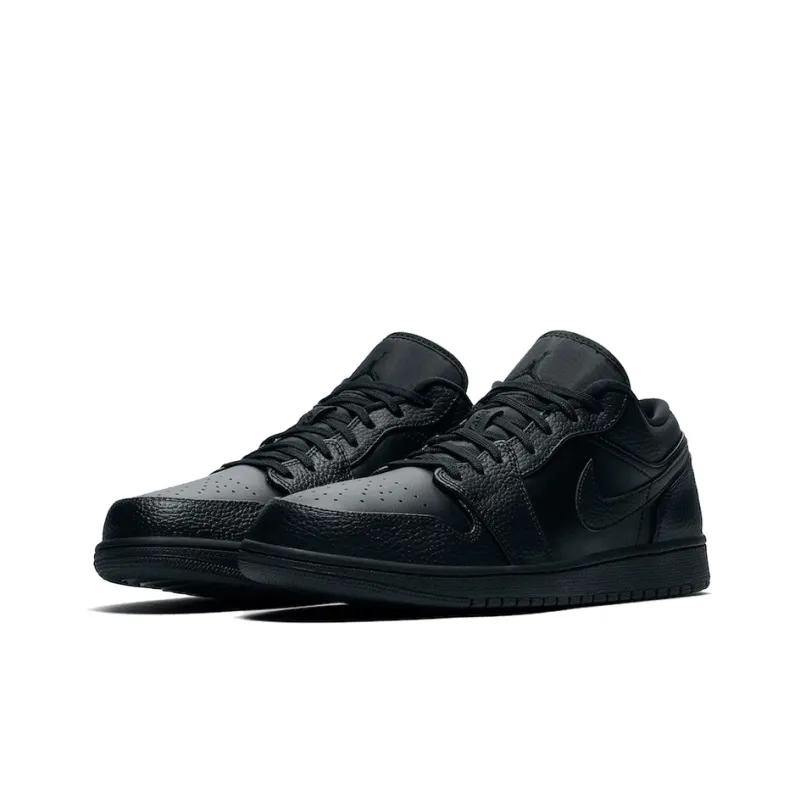 Jordan 1 Low Triple Black-2