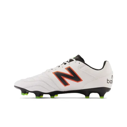 New Balance 442 V2 Pro Soccer Shoes Unisex Low-Top White/Orange/Blue