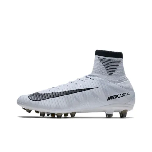 Nike CR7 Series Soccer Shoes Men High-Top White/Black