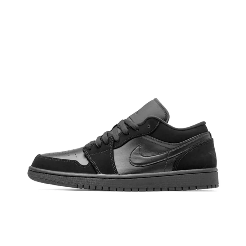 Jordan 1 Retro Low Triple Black-0