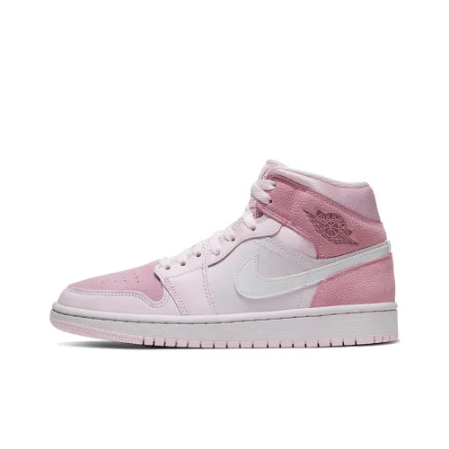 Jordan 1 Mid Digital Pink Women's