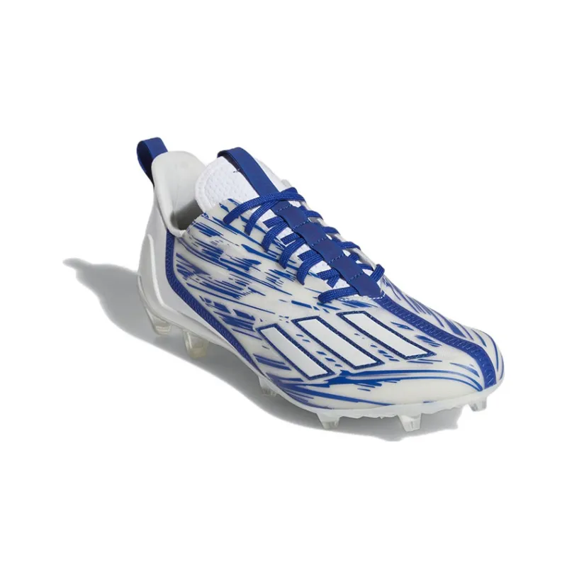 Adidas Adizero Cleats 'White Royal Blue'-2