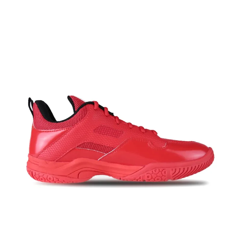VICTOR Cushioning Anti Slip And Wear Resistant Low Top Badminton Shoes Unisex Red-1