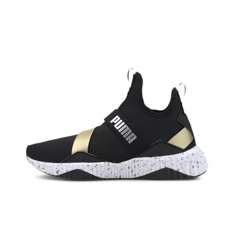 PUMA Defy Mid Metal 'Black Gold' Women's-0