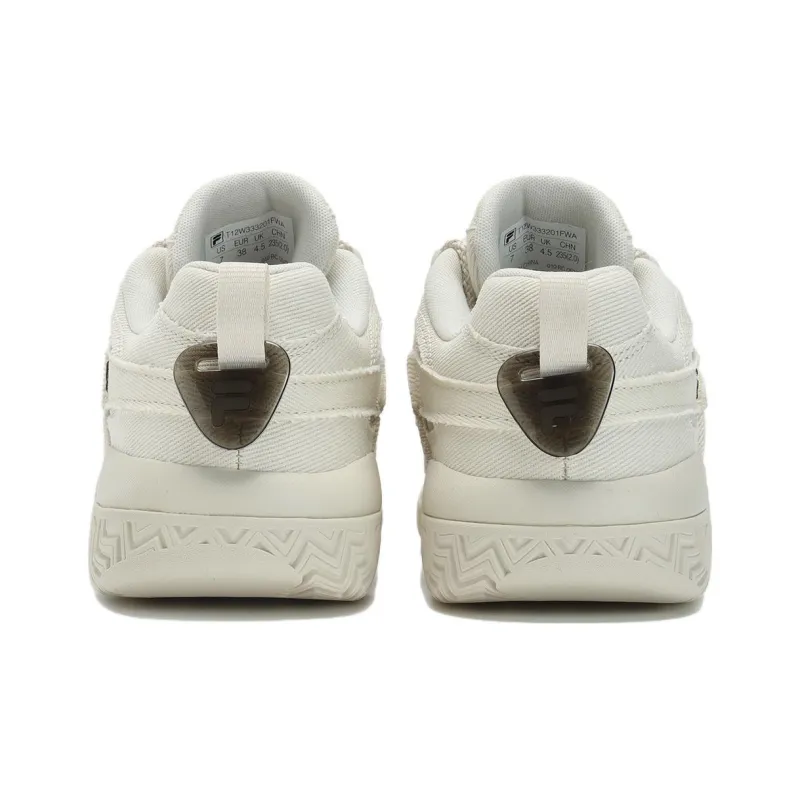 FILA Barricade Basketball Shoes 'Cream White' Women's-3