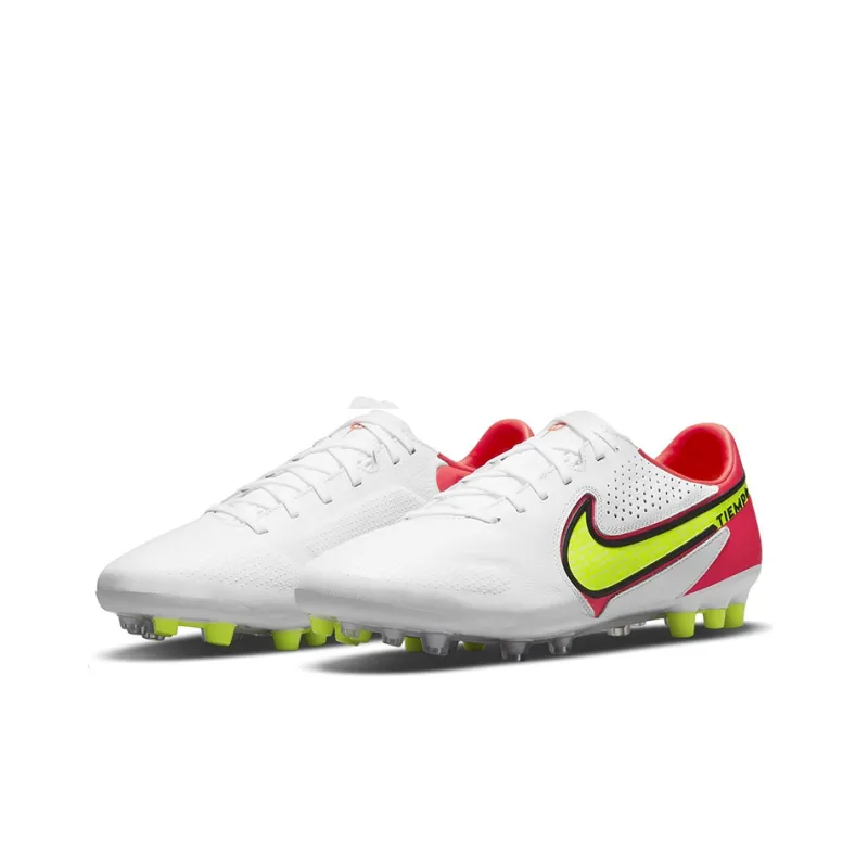 Nike Tiempo Legend 9 Pro AG Pro Soccer Shoes White-2