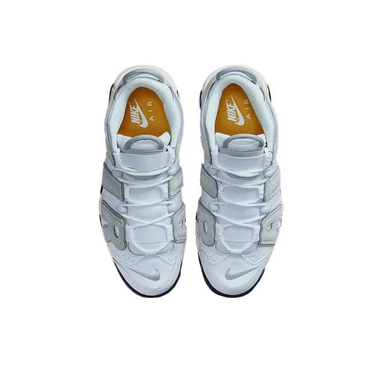 Nike Air More Uptempo Air 'Wolf Grey Solar Flare'-3