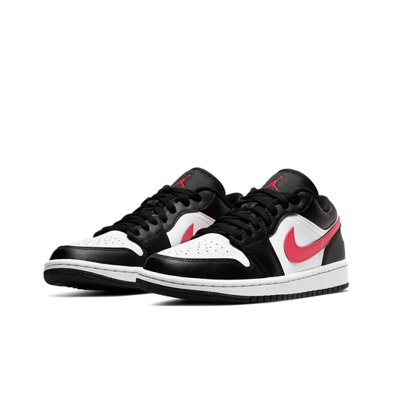 Jordan 1 Low Black Siren Red Women's-2
