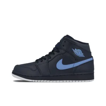Jordan 1 Retro Mid Obsidian University Blue