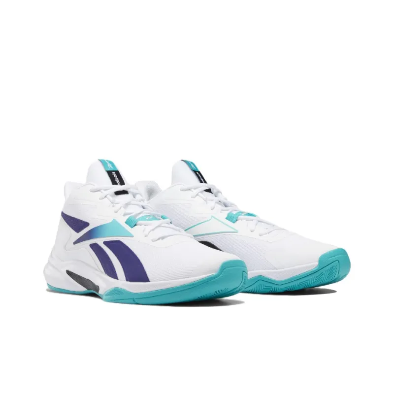 Reebok More Buckets 'White Classic Teal'-2