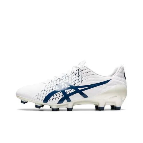 Asics Menace 4 Soccer Shoes Men Low-Top White/Blue