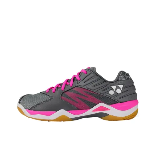 YONEX Power Cushion Badminton Shoes Women's Low-Top Charcoal Gray