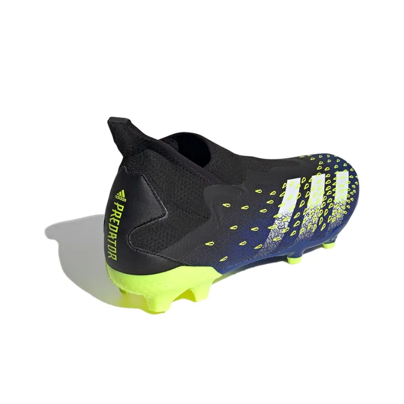 Adidas Predator Freak.3 Laceless Fg 'Demonscale Royal Blue Yellow'-3