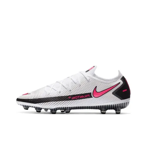 Nike Phantom GT Soccer Shoes Men Low-Top Black/White/Pink