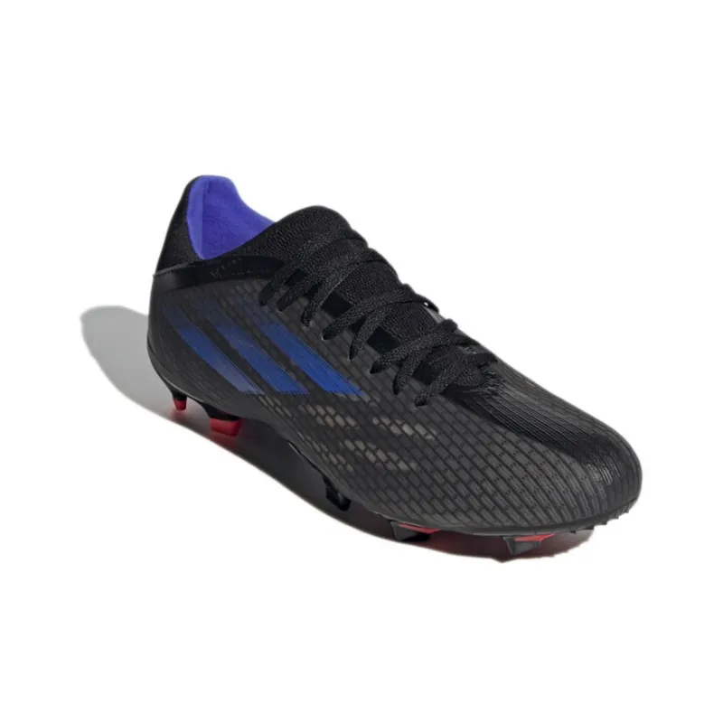 Adidas X Speedflow.3 Fg Core Black Sonic Ink Solar Yellow-2
