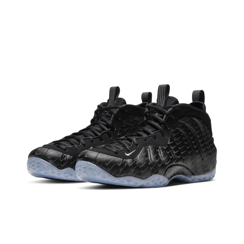 Nike Air Foamposite One All Over Swoosh Black-2