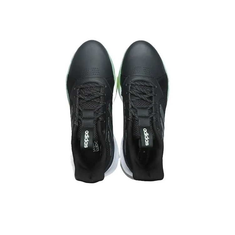 Adidas RunTheGame 'Black Glow Green'-4