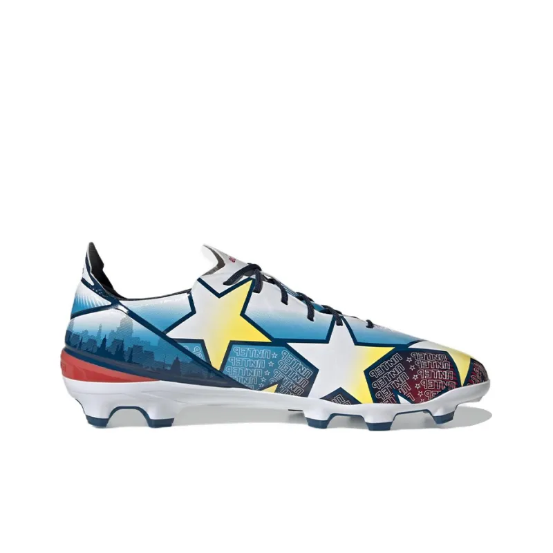 Adidas Gamemode Soccer Shoes Unisex Low-Top Red Blue-1