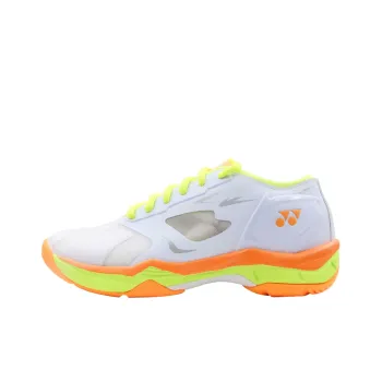 YONEX Power Cushion Badminton Shoes Women's Low Top White/Orange
