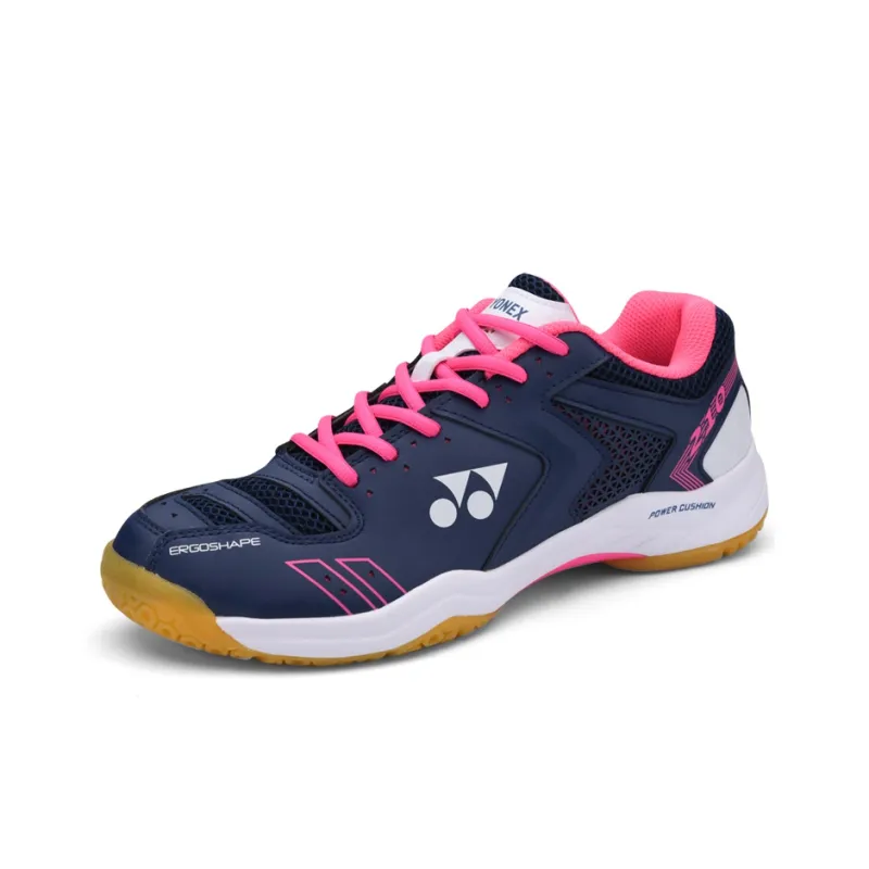YONEX Power Cushion Badminton Shoes Unisex Low Top Navy Blue/Pink-1