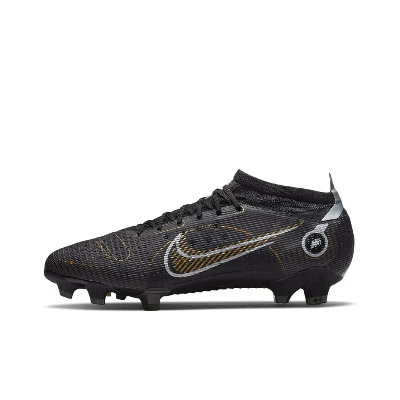Nike Mercurial Vapor 14 Pro Fg 'Black Metallic Gold'-0