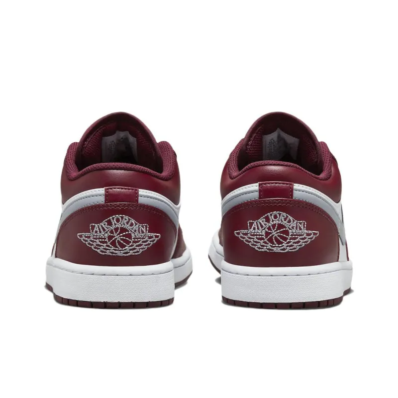 Jordan 1 Low White Bordeaux-4