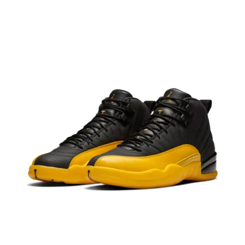 Jordan 12 Retro Black University Gold-2