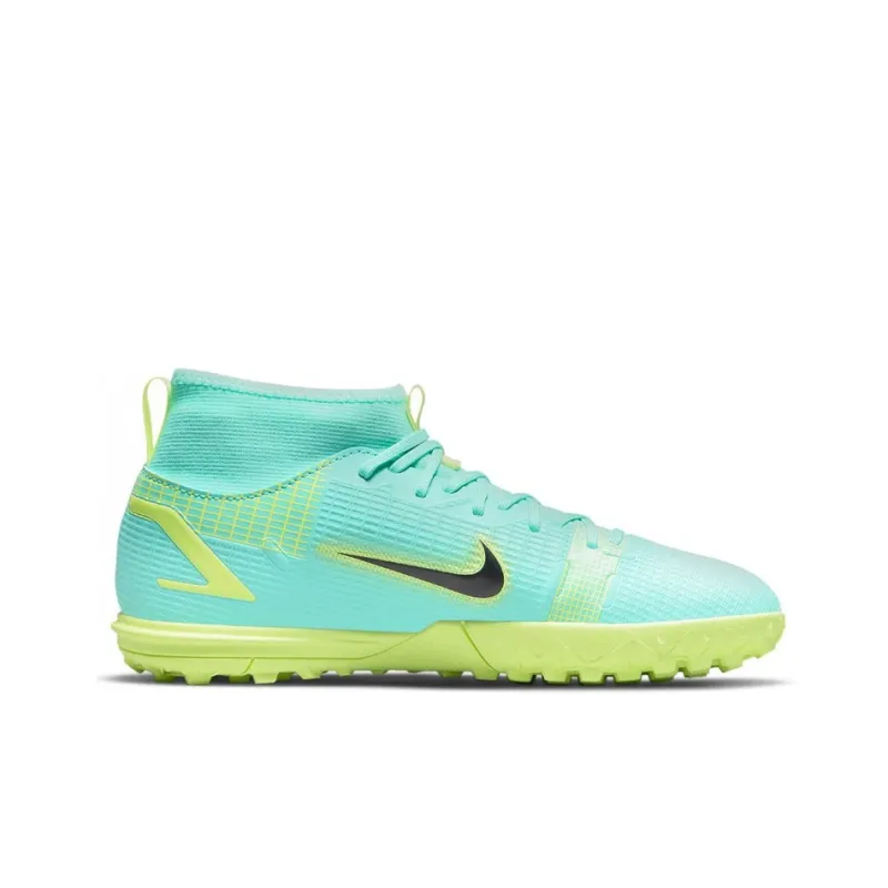 Nike Jr Mercurial Superfly 8 Academy Tf 'Green Yellow' Gs-1
