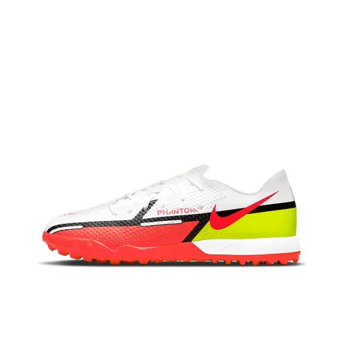 Nike Phantom GT Soccer Shoes Men Low-Top White/Yellow/Orange