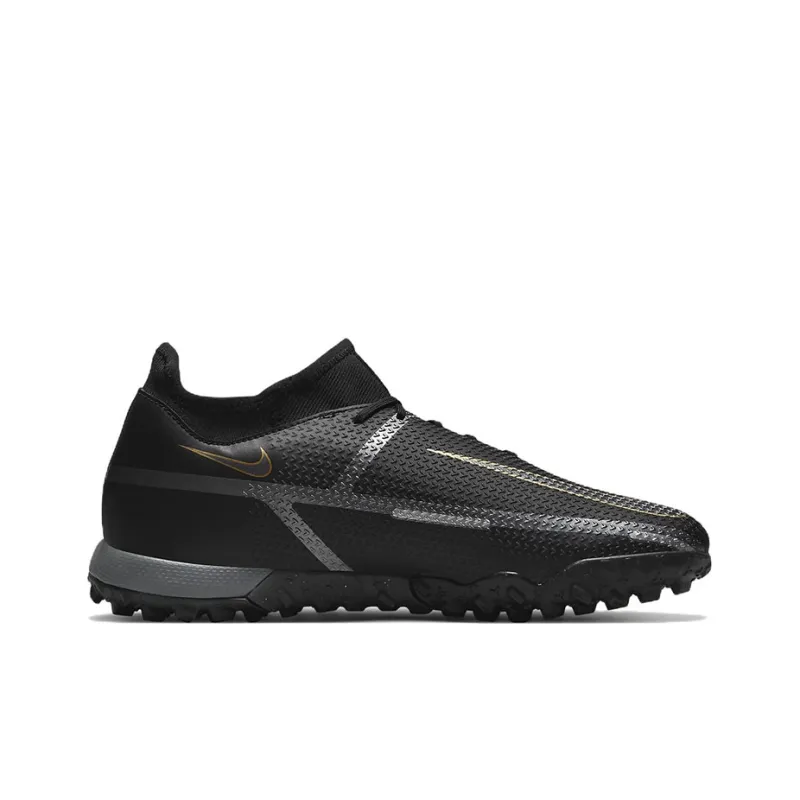 Nike Phantom GT2 Academy Df Tf 'Black Metallic Dark Grey'-1