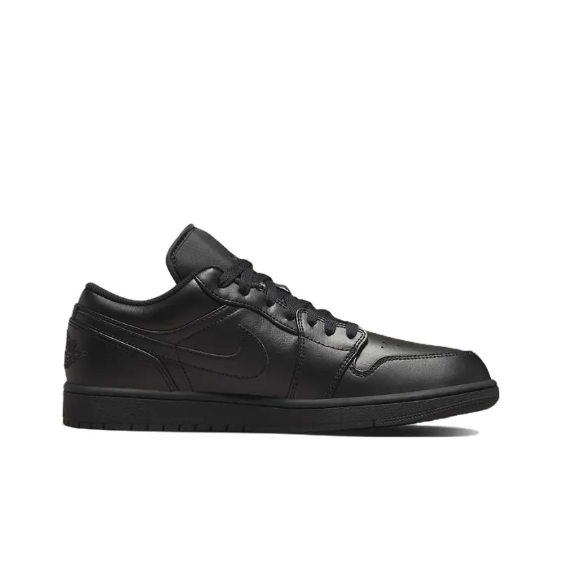 Jordan 1 Low Triple Black 2022-1