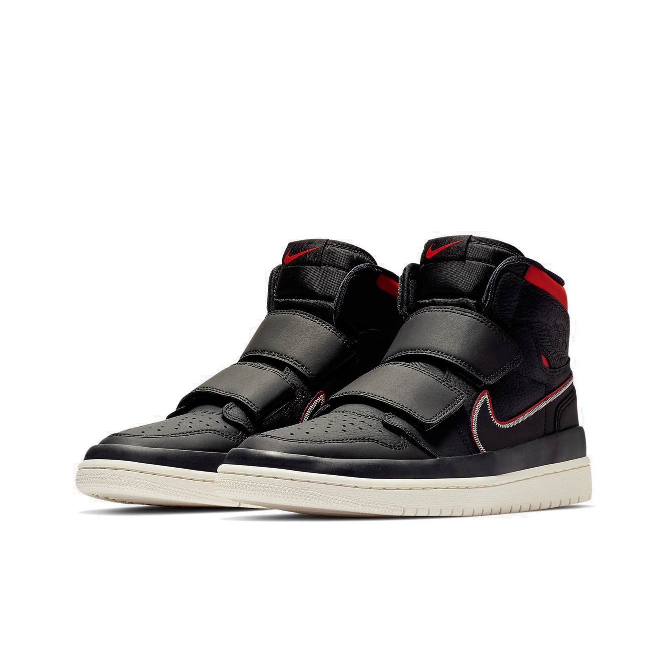 Air jordan 1 retro high strap black/gym on sale red-white