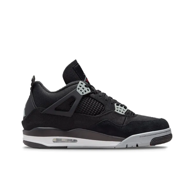 JORDAN 4 Retro Se Black Canvas-1