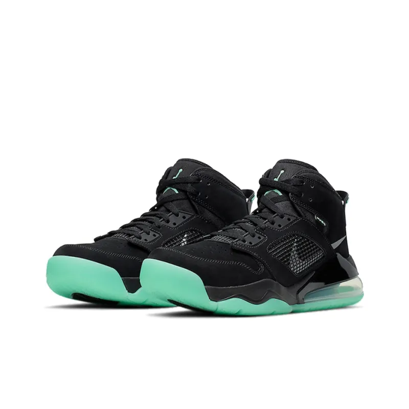 Jordan Mars 270 Black Green Glow-2